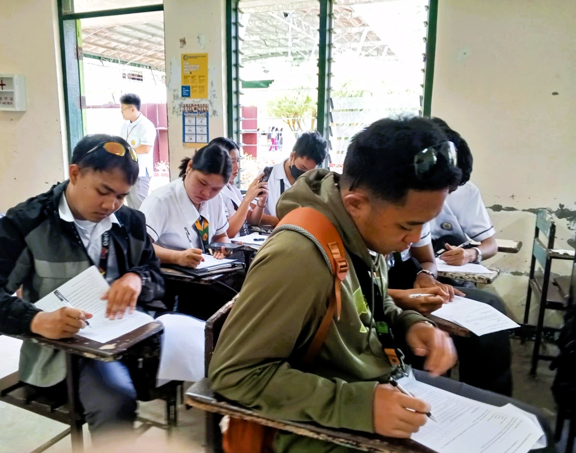 Sampling photo of AI usage of students