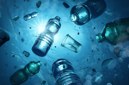 Floating sea garbage pollutes and destroys the potential of coastal tourism and a hazard to most marine animals